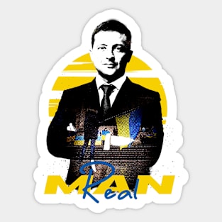 Real Men | Zelensky Sticker